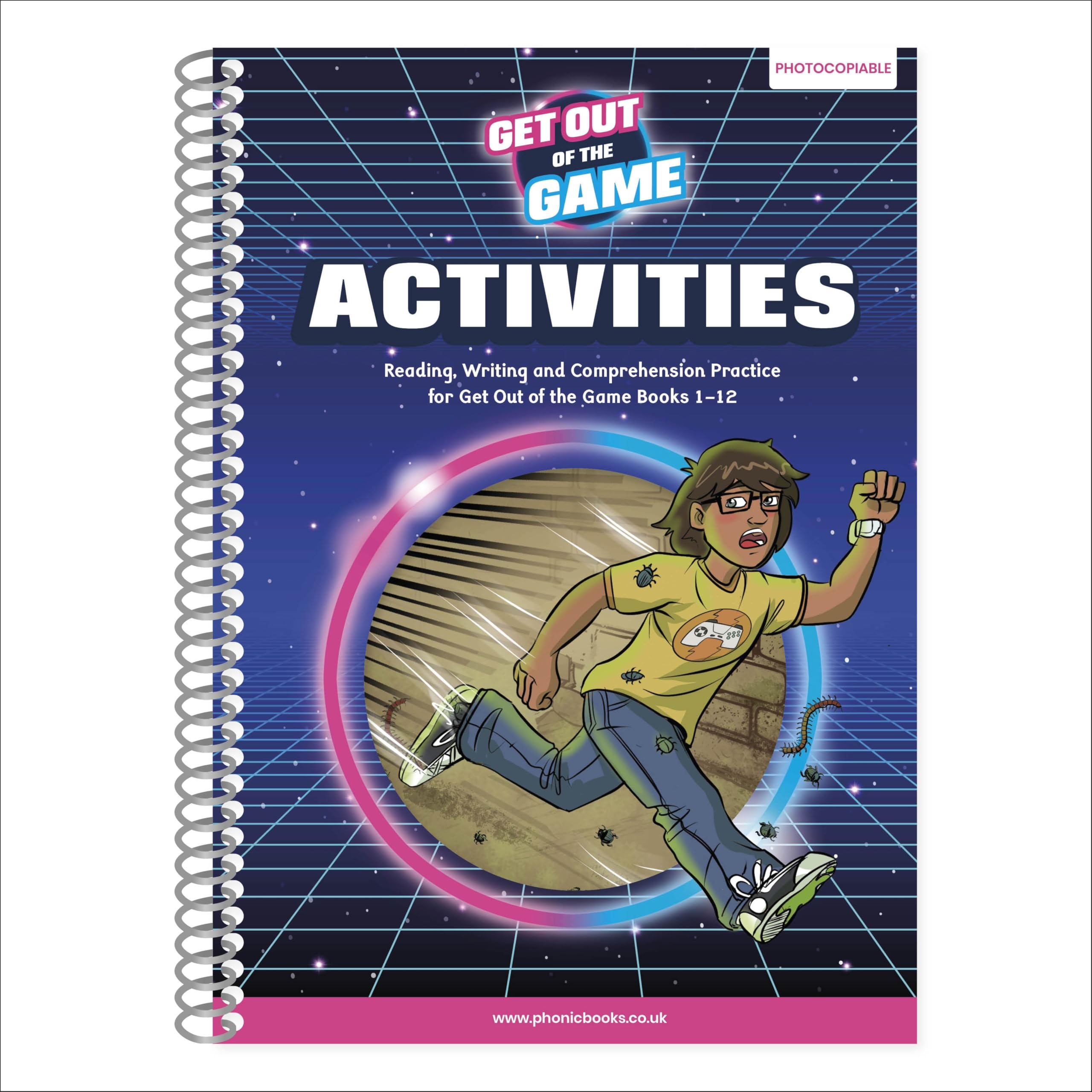 Phonic Books Get Out of the Game Activities by Phonic Books (Spiral bound)