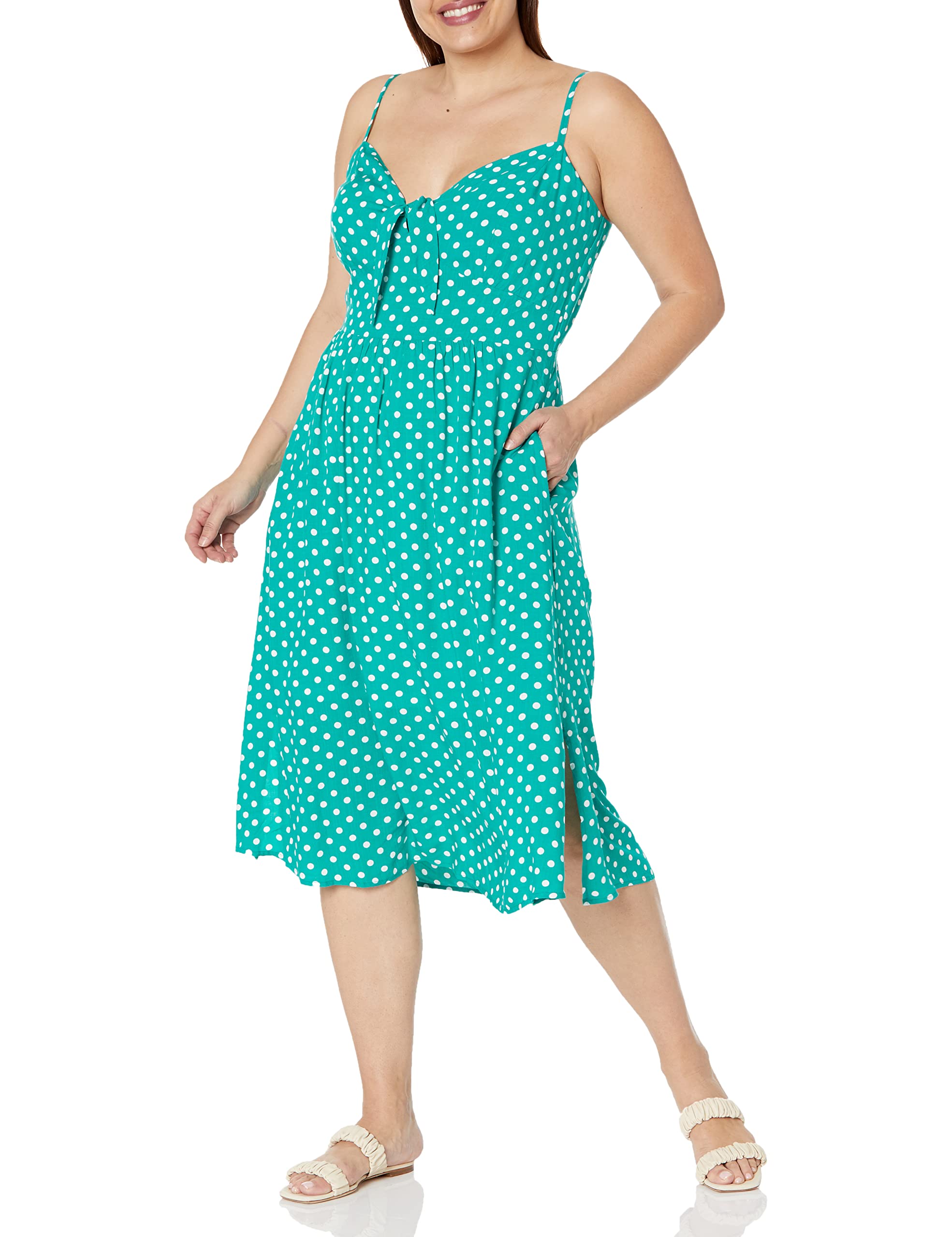 City Chic Women's ApparelWomen's City Chic Plus Size Dress Ocean Spot