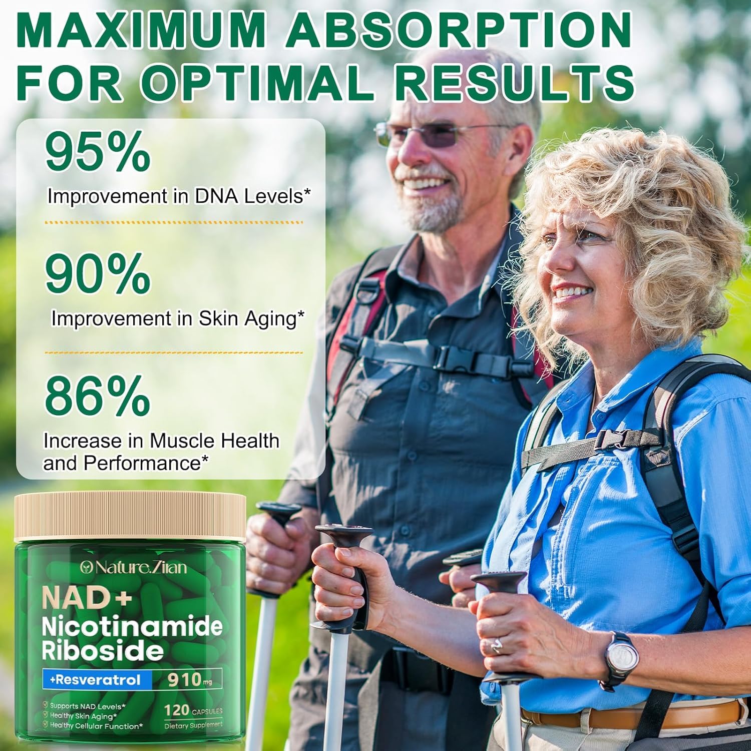 Amazon.com: O NATURE . ZIRAN NAD Supplement