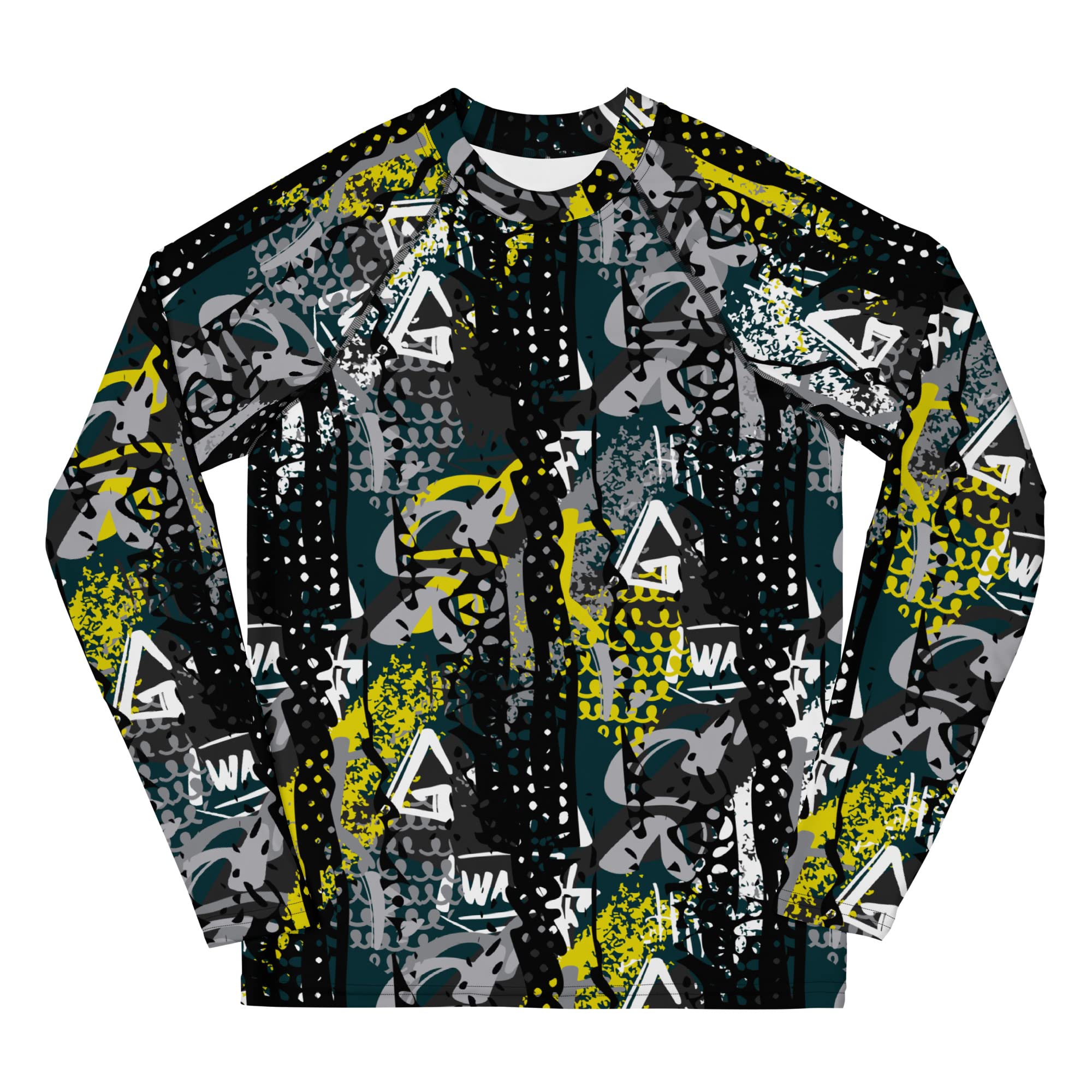 Rashguard Jugend Jungen, Langarm, Badeshirt, Schwimmshirt, Sonnenschutz, Badebekleidung, Schnelltrocknend, UPF 50+, Rash Top mit Print, Rash Guard Shirt, UV Shutz, Genius, 134-158 cm