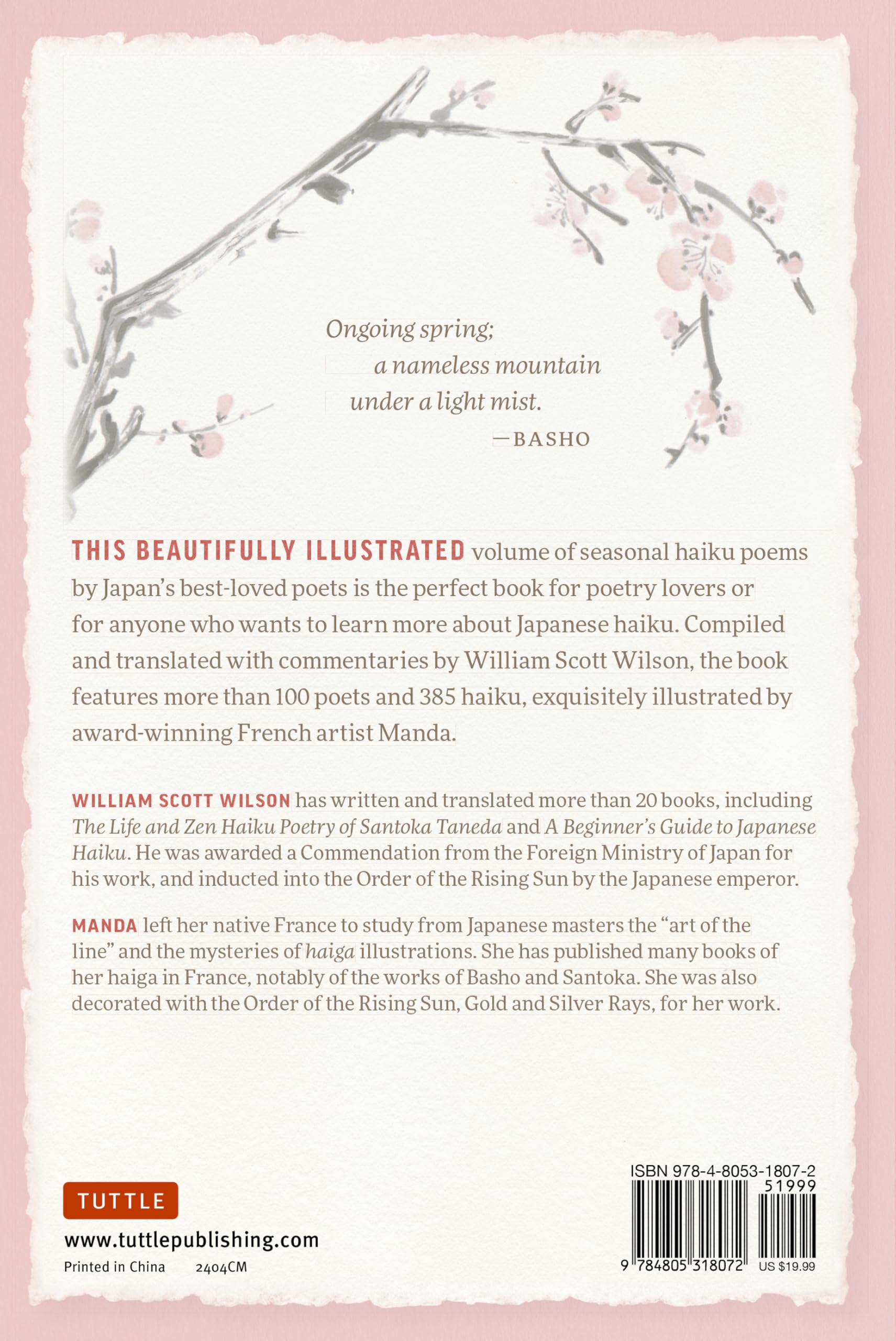 The Illustrated Book of Japanese Haiku: A Journey through the Seasons with Japan's Best-Loved Poets (Free Online Audio)