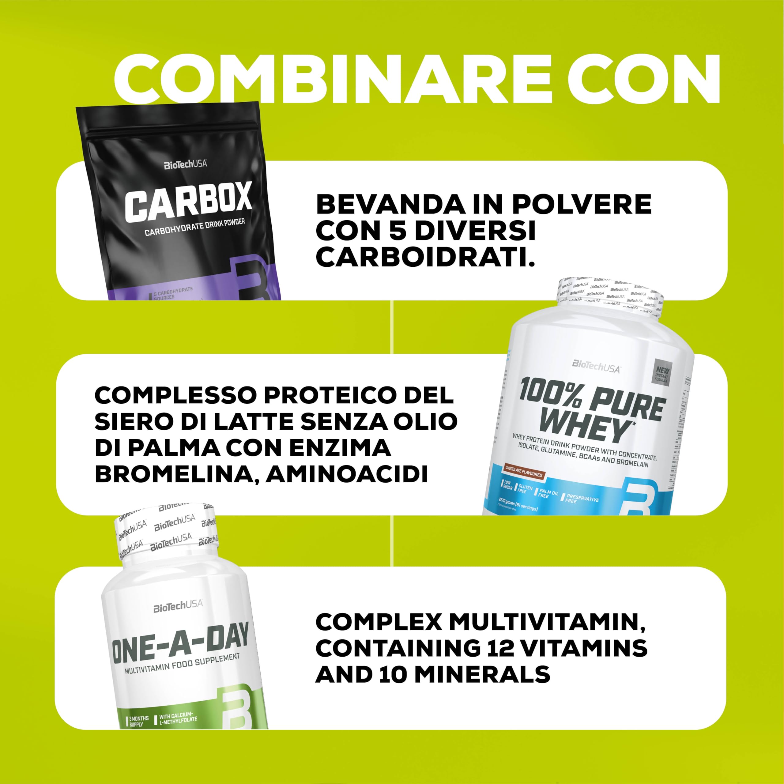 BioTechUSA 100% Creatine Monohydrate, Creatin monoidrato di grado farmaceutico in polvere senza aggiunta di sapore, 300 g