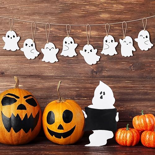 Miniatura 4 de 24 piezas de pantuflas de verano adornos para árbol de verano, decoración de árbol de verano, adornos colgantes de madera de playa hawaiana con