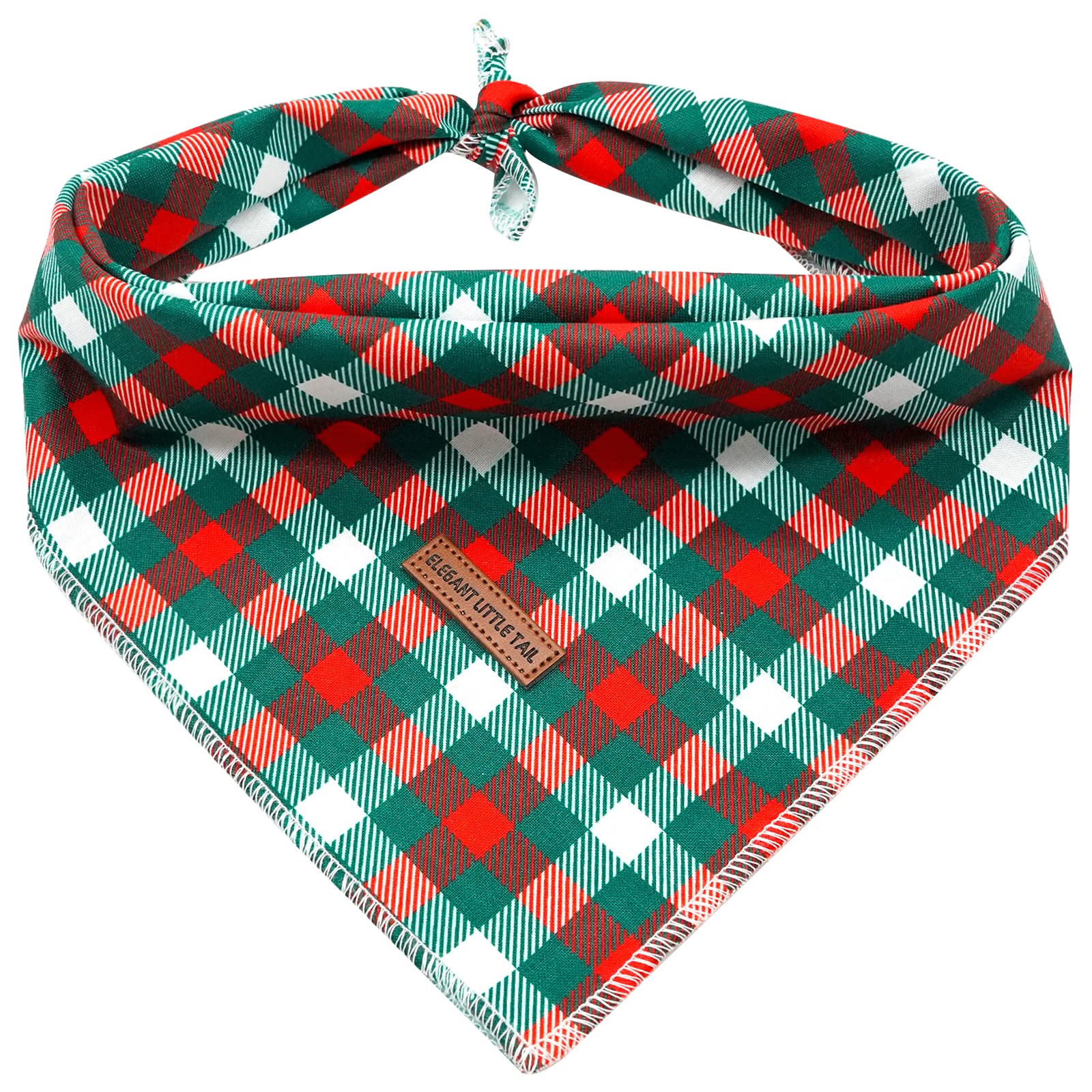 Bandana de Noël pour chien réglable pour les photos de vacances en famille
