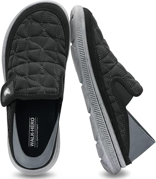 Amazon.com | Mens Slip On Shoes for Plantar Fasciitis, Orthopedic ...