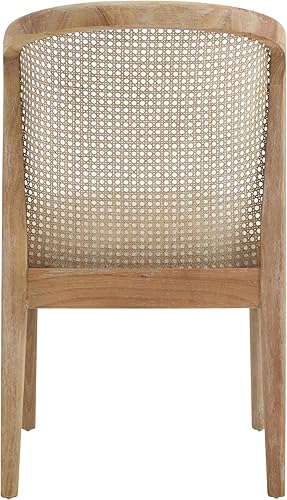Miniatura 9 de Christopher Knight Home Lilia - Juego de 2 sillas de comedor modernas con tapicería de tela, sillas de cocina con marco de madera de goma con Beige