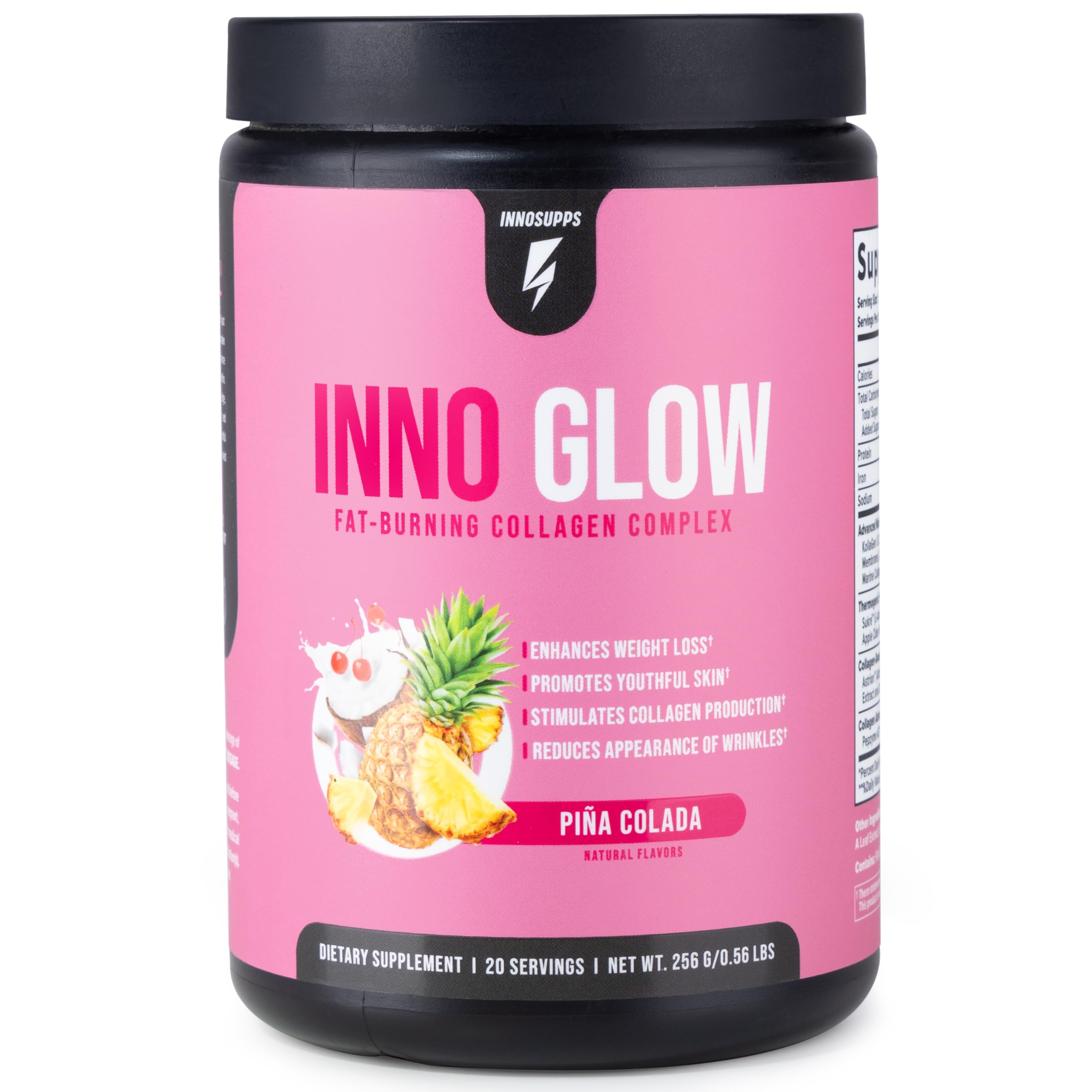 Inno Glow Multi Collagen Peptides Powder, Weight Loss Support, 20 Servings — Amazon image 6