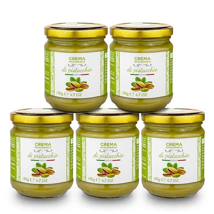 Buy Sweet Pistachio spreadable Cream 40 Pistachios 5 x 190 g
