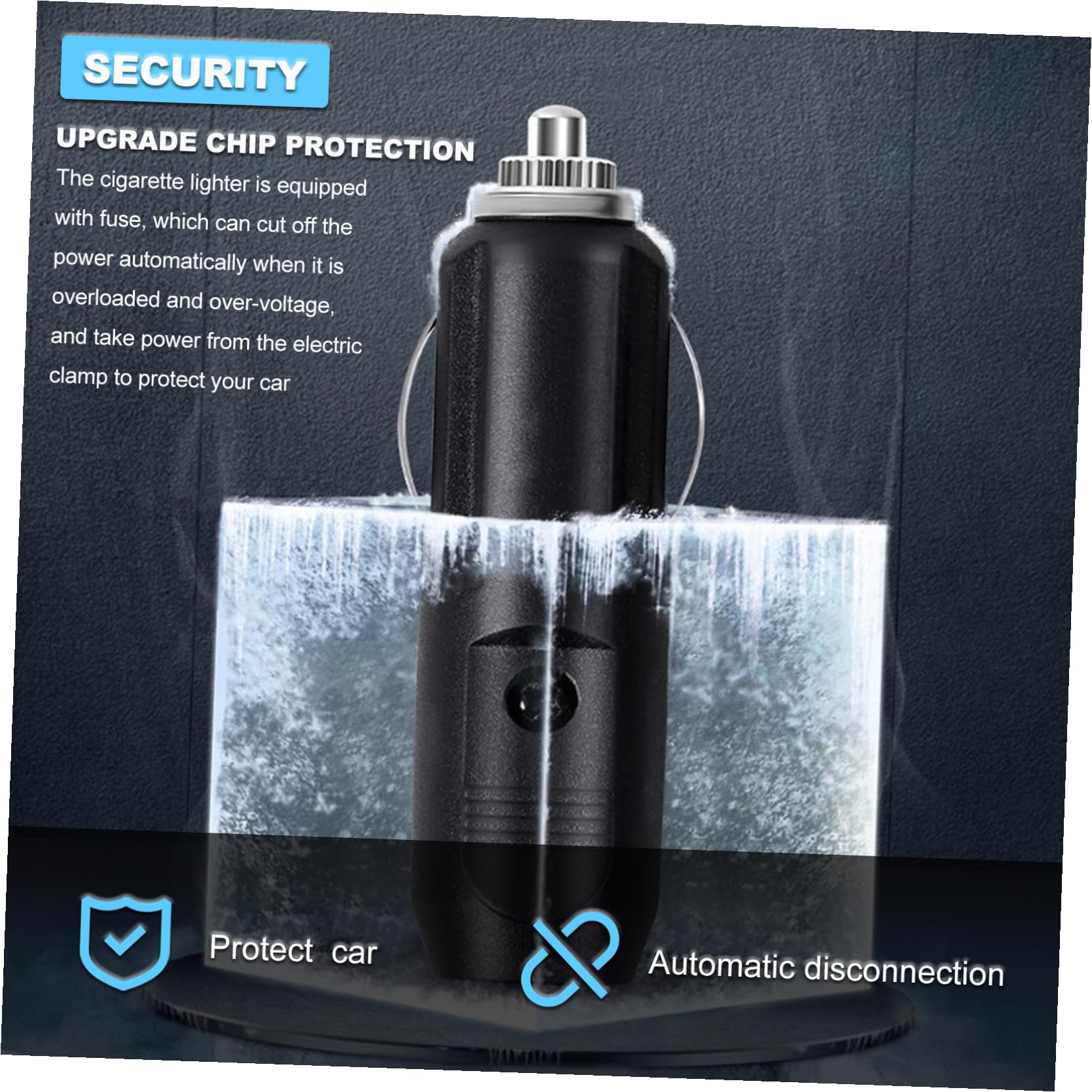 Bomba de Neumáticos con Manómetro Digital para Coche 12v | Abs y Cobre, Pantalla Digital con Parada Automática, Presión Estable para Rueda de Automóvil