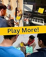 Vista 8 de Herramienta de Rueda del Círculo de Quintas con Soporte Integrado - Herramienta de Aprendizaje Musical para el Regreso a Clases - Decodificador