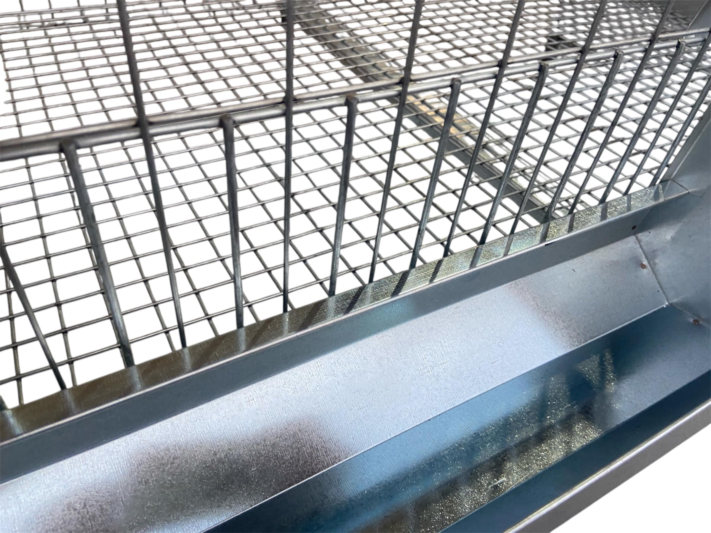 GABBIA PER PULCINI TIPO ANTITOPO SMONTABILE CON MANGIATOIA ABBEVERATOIO POLLAME
