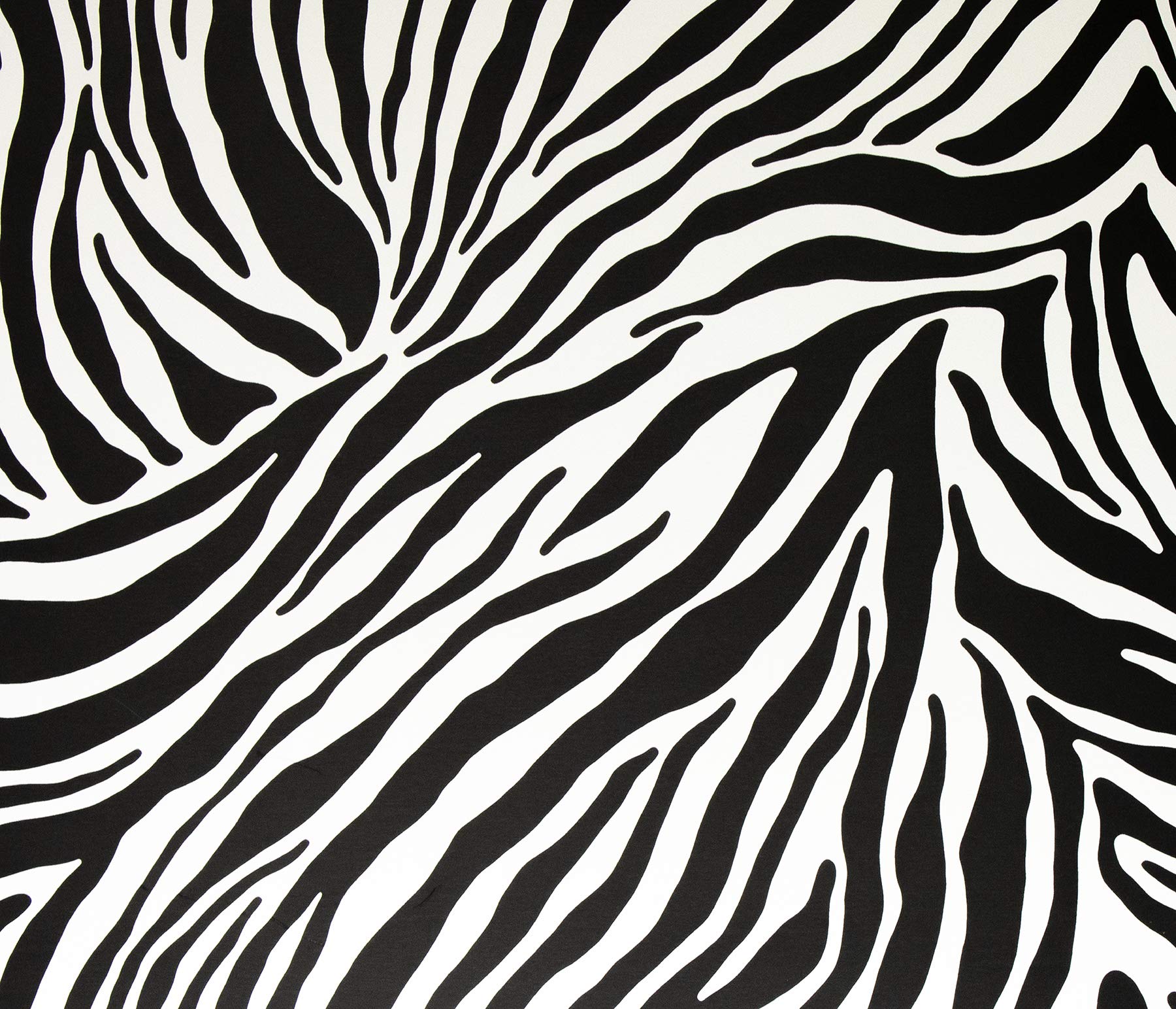 FablonFAB10132 Zebra Adhesive Film, Multicolor, Black