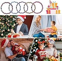 Vista 7 de Collar de béisbol prémium de 18 pulgadas con cuerda trenzada de nailon con diseño Tornado