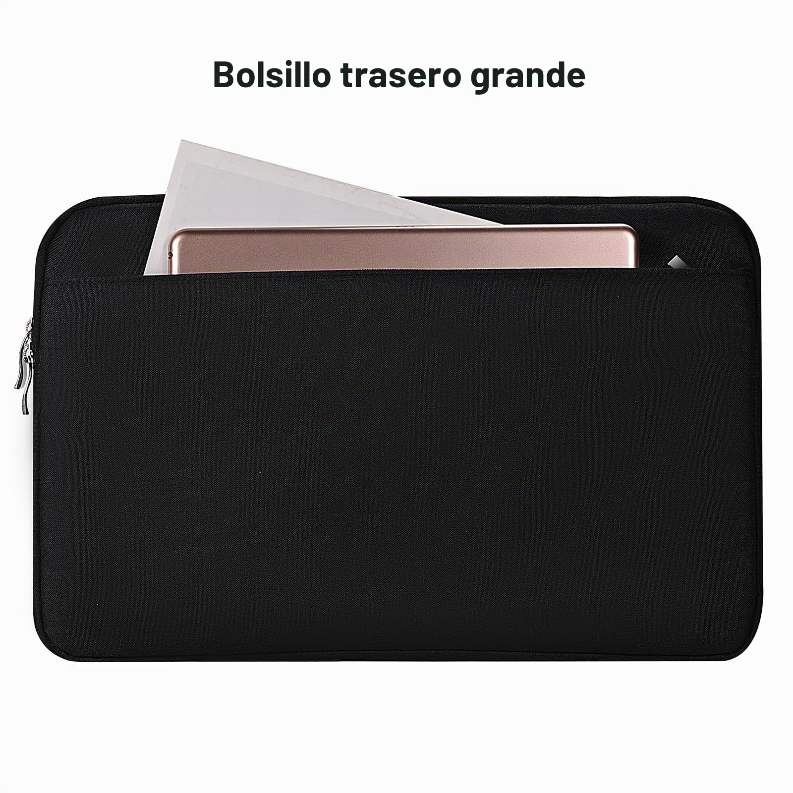 Funda protectora para monitor portátil de 18.5 pulgadas, para la mayoría de monitores portátiles de 18.5 a 18.5 pulgadas, resistente al agua, con bolsillo para accesorios, tamaño: 17.7 x 11.2