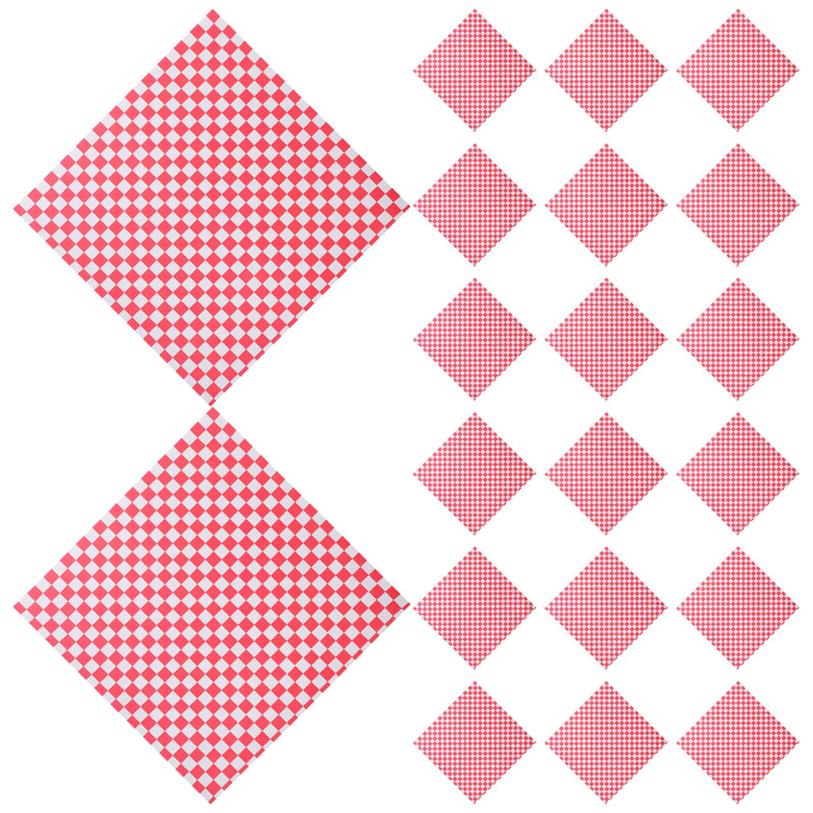 Hohopeti 500hoja Papel de Horno Cuadros Papel de Horno para Alimentos para Repostería Envolturas para Sándwiches y Uso Barbacoas