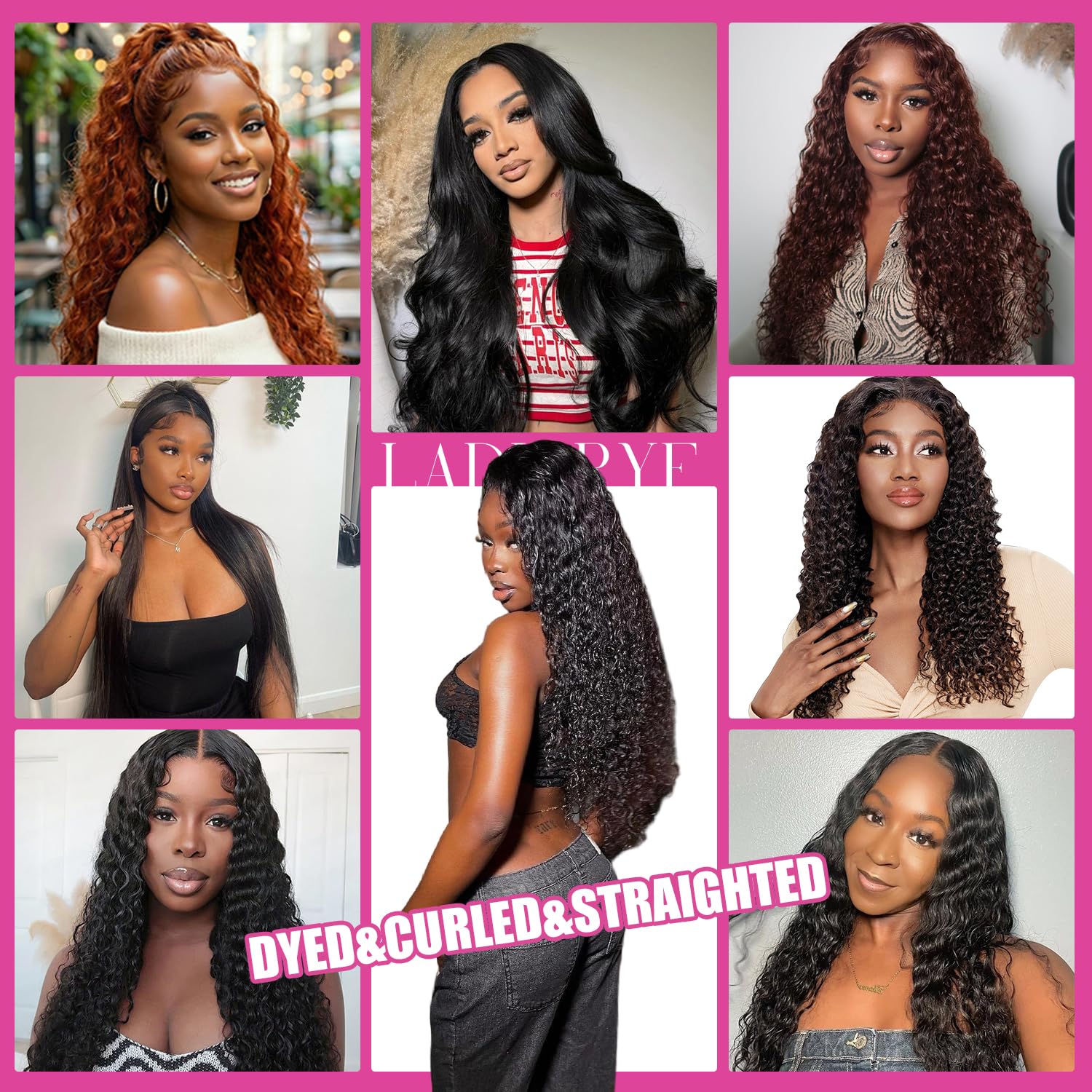 Deep Wave Human Hair Bundles 141618Inch Natural Black Color 3 Bundles 100% Braizlian Unprocessed Real Human Hair Extensions for Women Soft easy to Wear(141618 Inch)