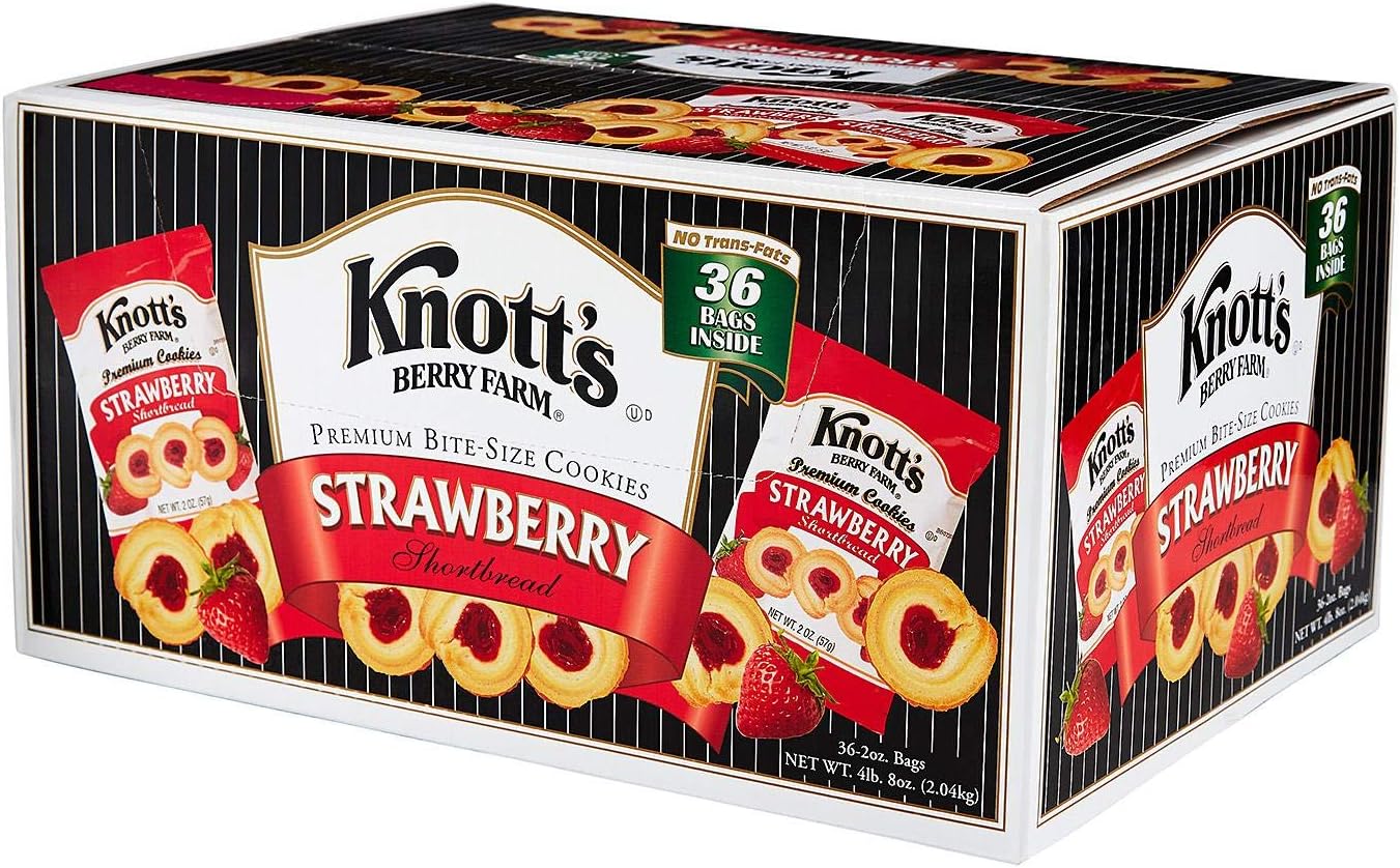 Kontt's x27;s, BSC59636, Biscomerica Raspberry Cookies, 2 ounce (Pack of 36) (59636)