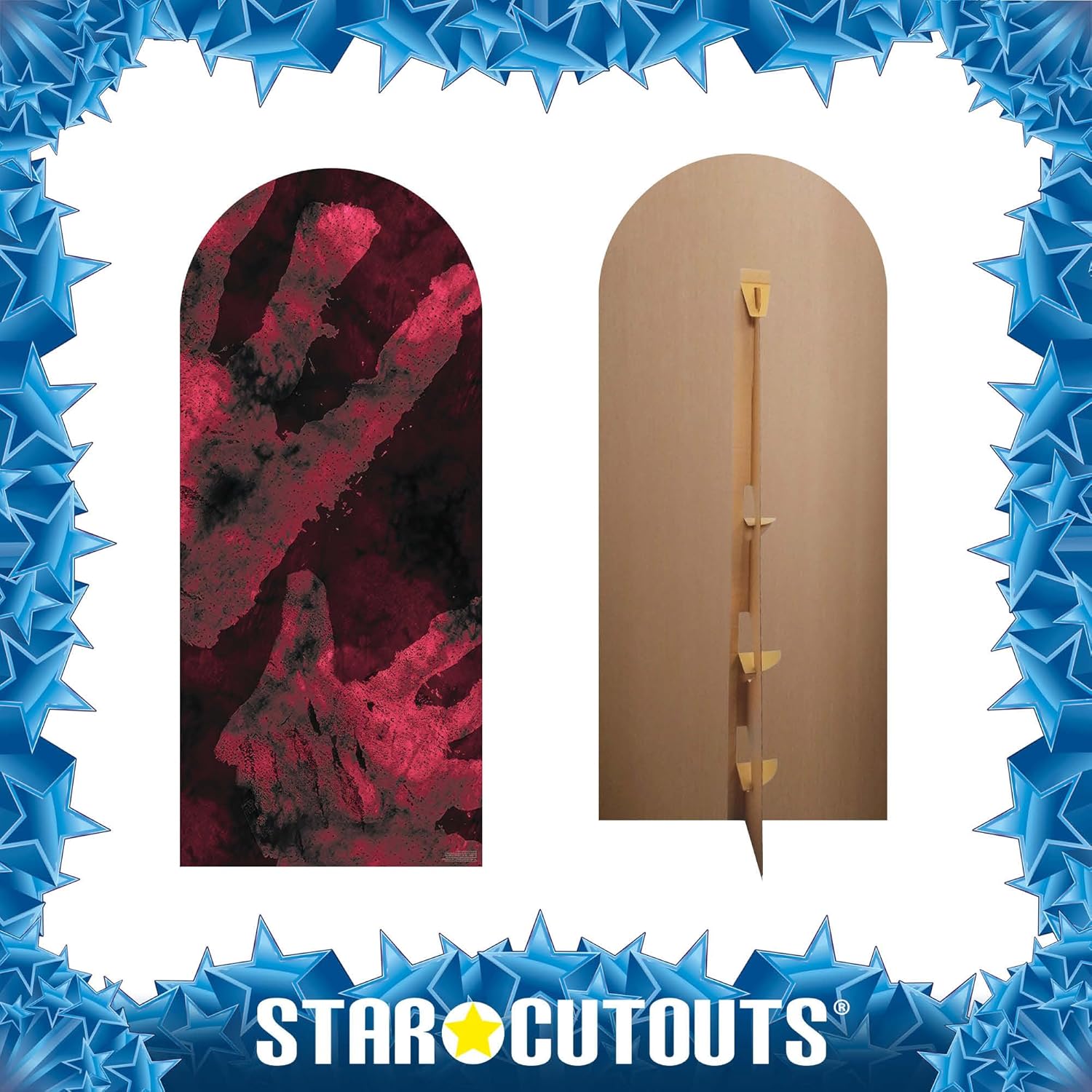 Star Cutouts SC4563 Lord of The Rings Uruk-hai Backdrop Single Cardboard Cut Out Height 185cm