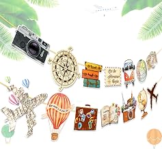 vintage adventure awaits banner travel party supplies abenteuer beginnen | vintage adventure awaits banner travel party supplies abenteuer beginnen girlande para birthdays graduation retirement