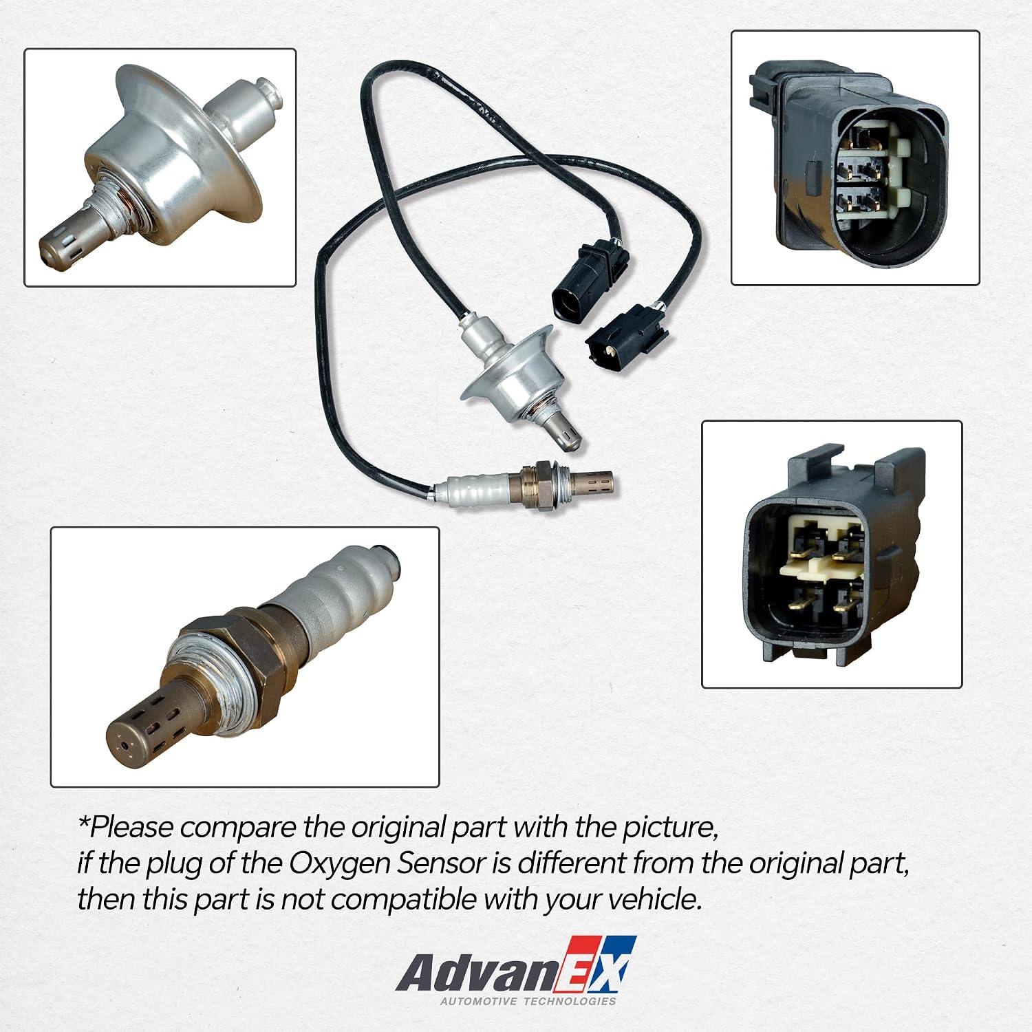 392102G100 Upstream & Downstream O2 Sensor Compatible with Hyundai Santa Fe Sonata Tucson, Kia Forte Koup Optima Rondo Sorento Sportage Replaces 234-4238 234-5029 2PCS