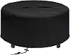 Fire Pit Cover for Solo Stove - Surround Tabletop Shelter, Elevation for Ranger & Bonfire Fire Pits, Black, 44 D x 20 H
