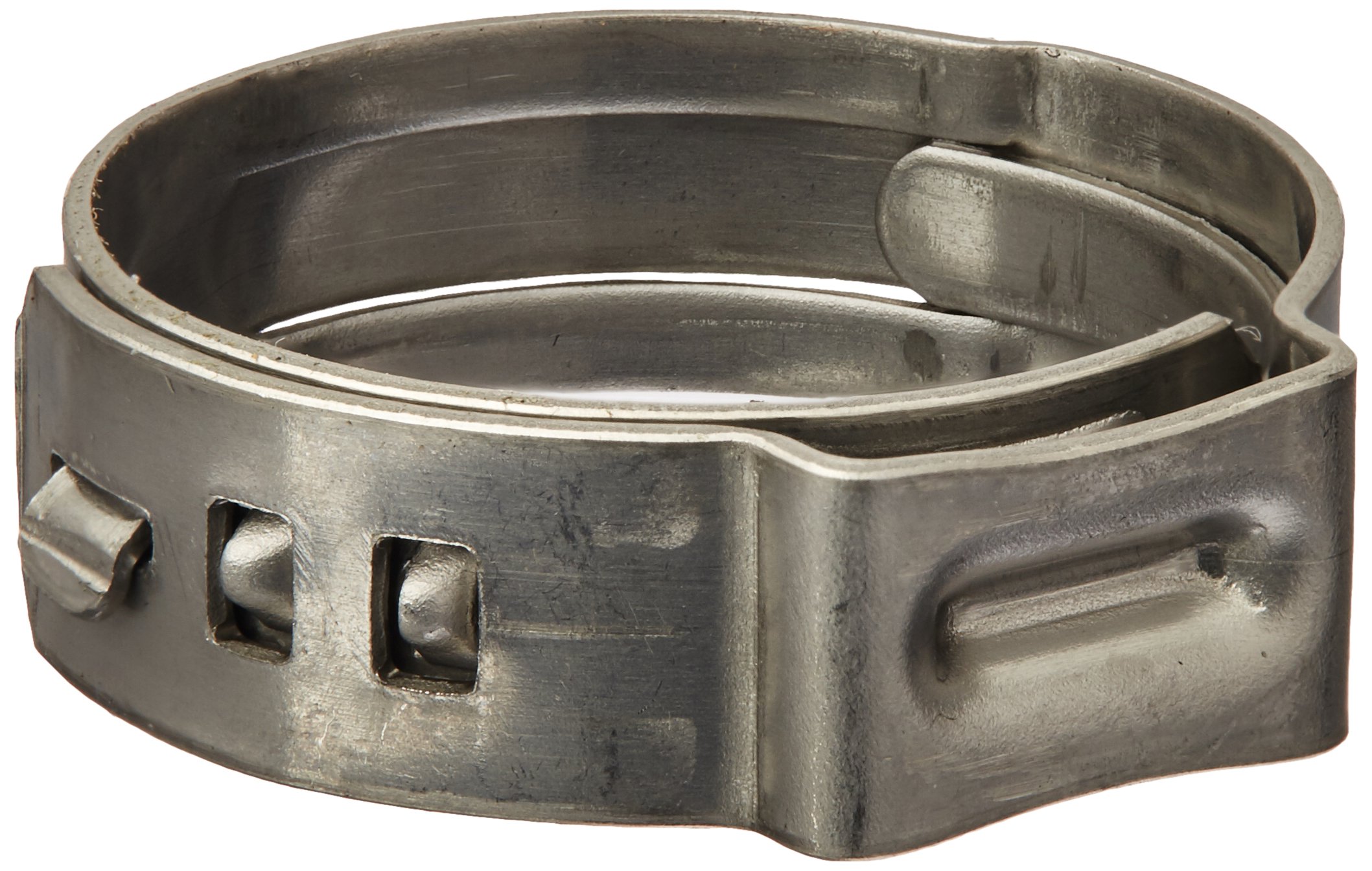 Oetiker 16702498 Stepless Ear Clamp, One Ear, 7 mm Band Width, Clamp ID Range 16.6 mm (Closed) - 19.8 mm (Open) (Pack of 25)