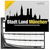 Inspiracles Stadt Land München - Tolles München Geschenk - Das Quiz Spiel für Münchener und Fans - München Souvenirs, München Andenken - München Spiel für Freunde