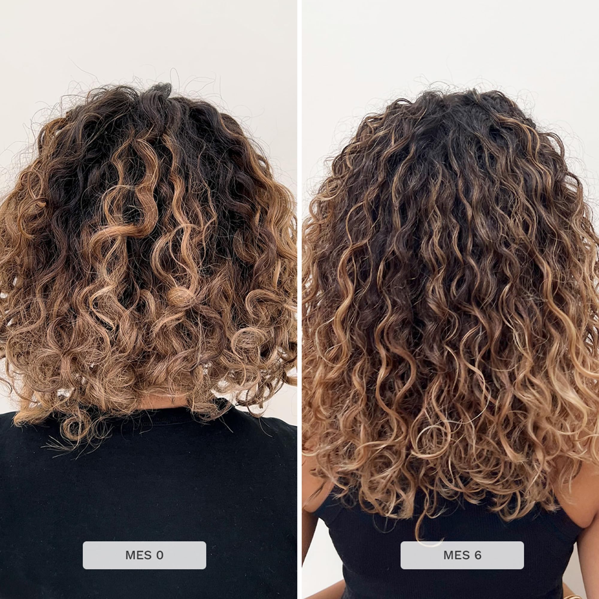 HAIR BURST Champú y Acondicionador para Rizos — Sin Sulfatos parabenos, Método CGM - Aminoácidos, Almendra, Aceite de Cereza - Anti-encrespamiento e Hidratante