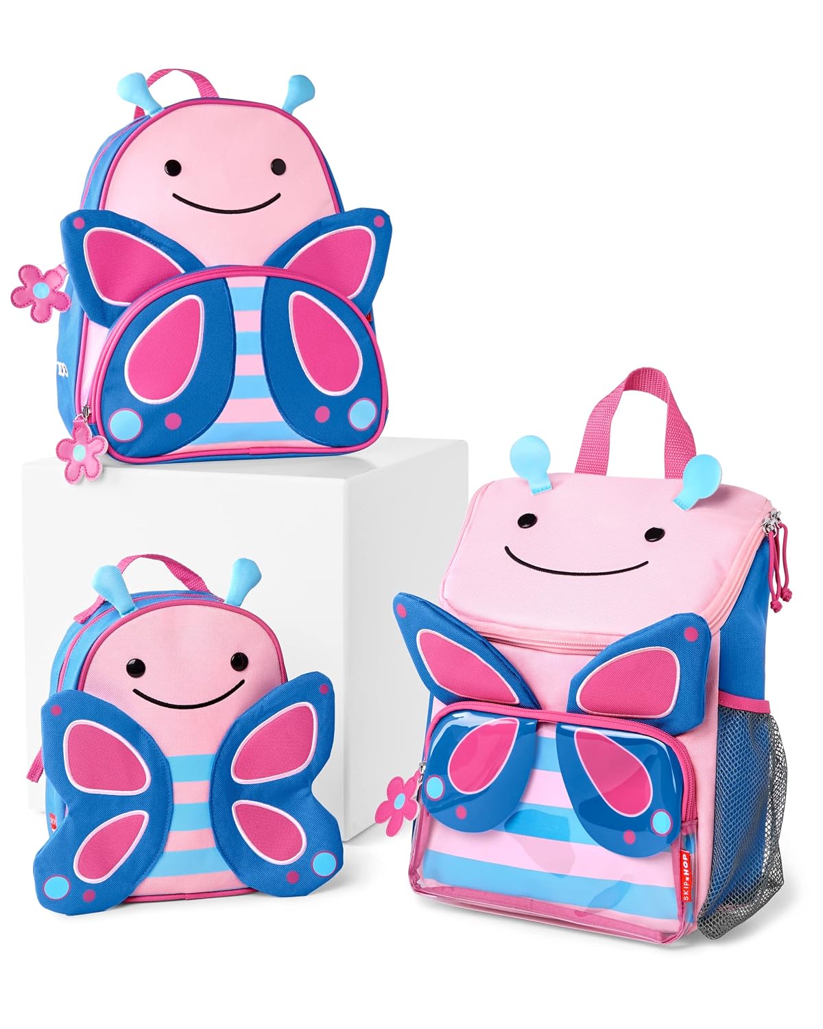 Skip Hop Toddler Backpack Leash, Zoo, Butterfly