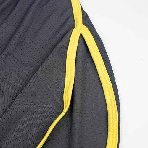 Vista 6 de SUMABA Pantalones cortos de correr de malla para hombre con abertura lateral