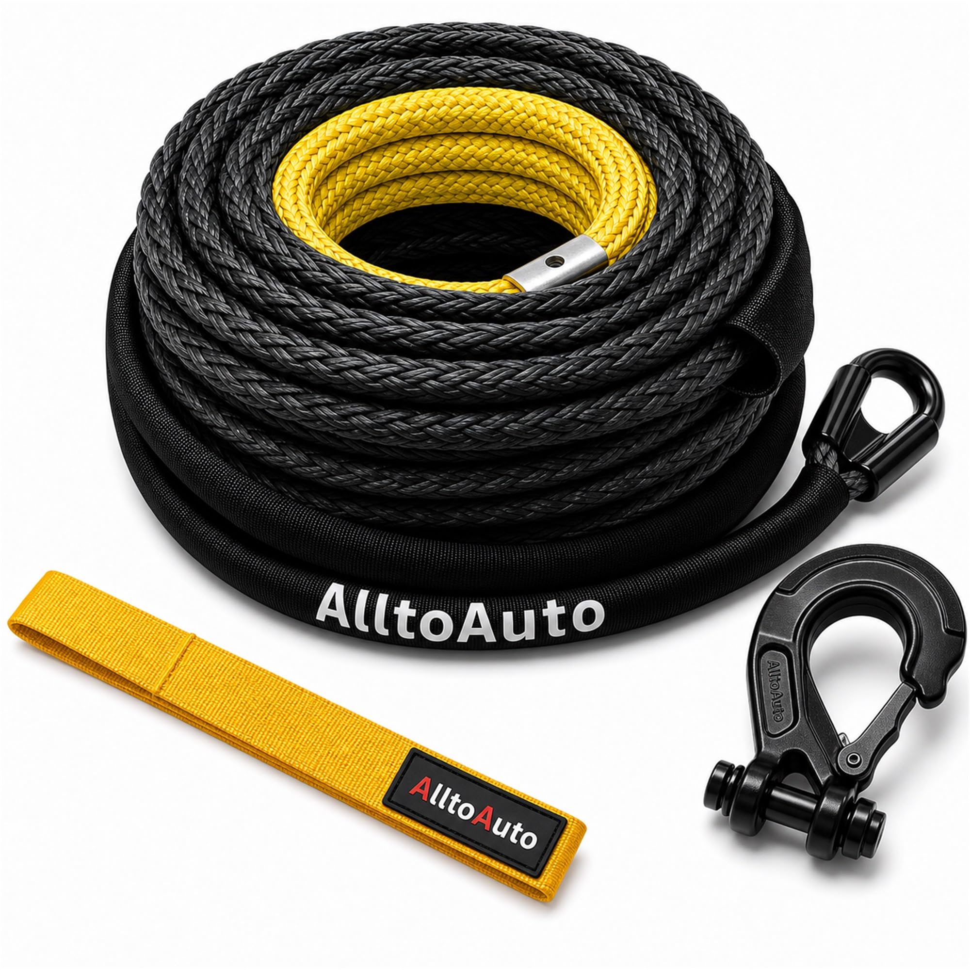 Câble de treuil synthétique Dyneema pour éviter les ruptures de 4x4 - 8