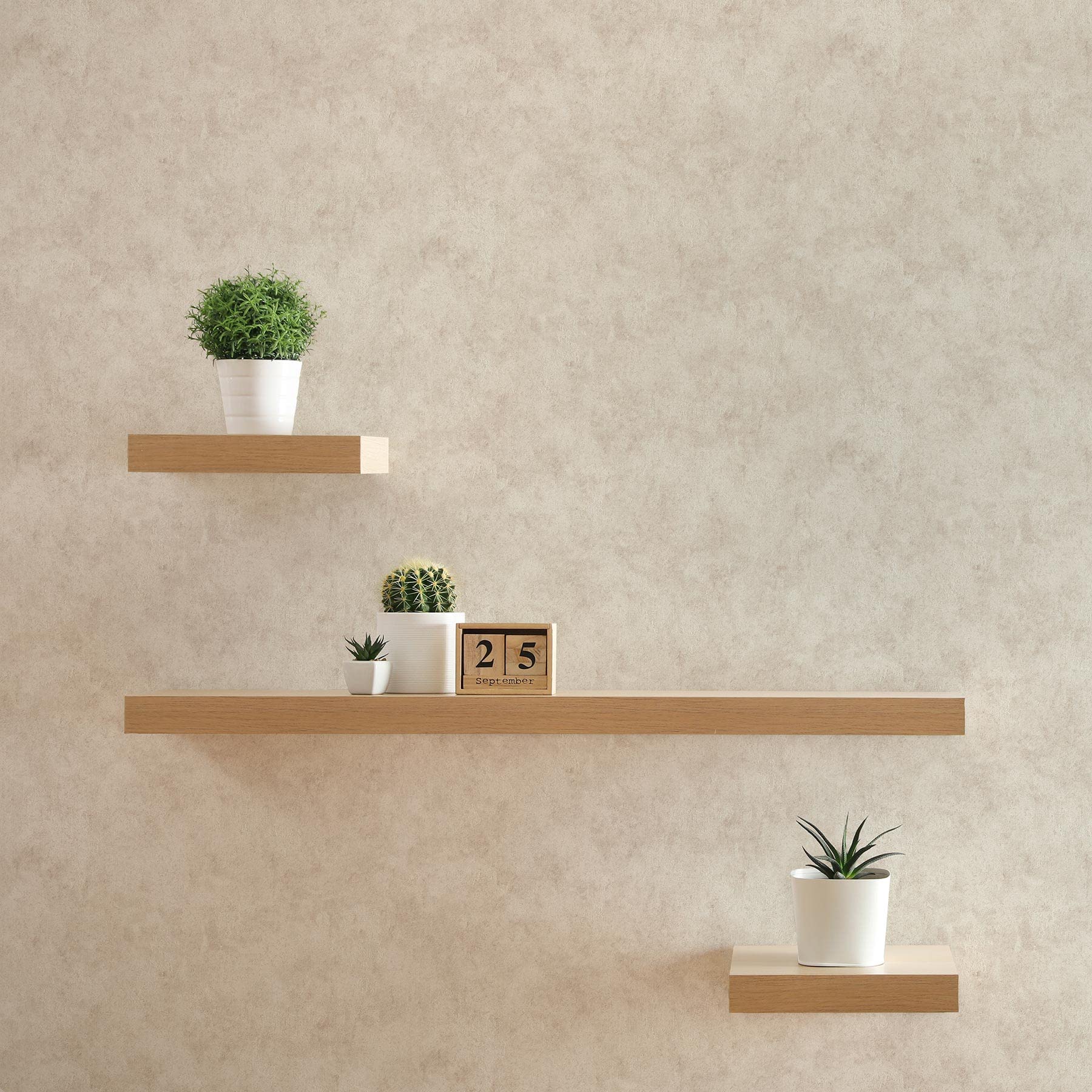 Tapete Uni M1-No.1021 Vliestapete Creme Unitapete Einfarbig für Wohnzimmer Schlafzimmer Küche
