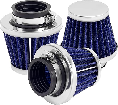 Filtro de aire de 1.49 pulgadas para GY6, ciclomotor, motocicleta, motocicleta de 50 cc, 110 cc, 125 cc, 150 cc, 200 cc, para niños, ATV, scooter