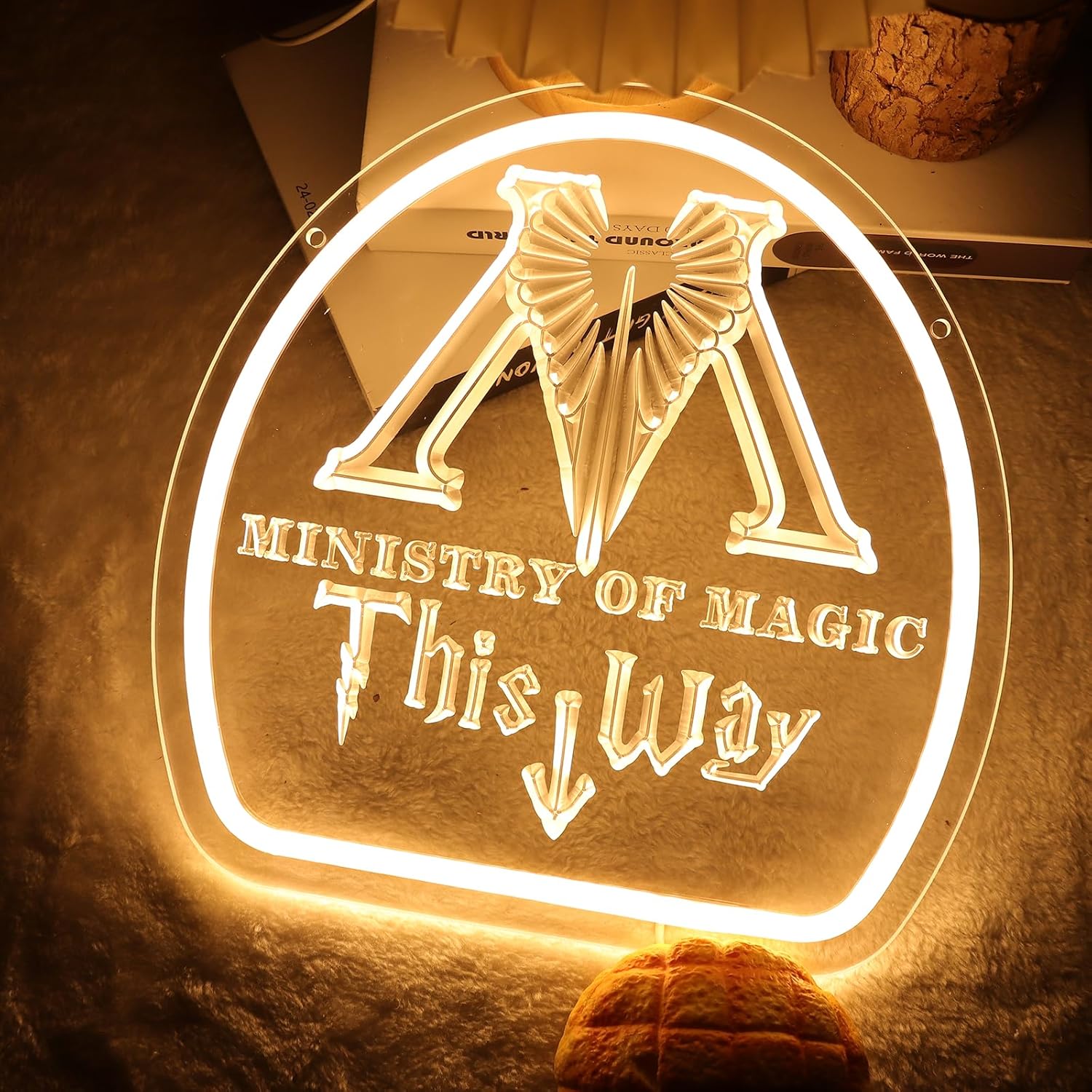 Thisway neon sign