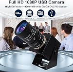 SVPRO 1080P USB Webcam with Telephoto 5-50mm Lens, Full HD Computer Camera 100fps/60fps/30fps for Windows/Mac/Linux/Android
