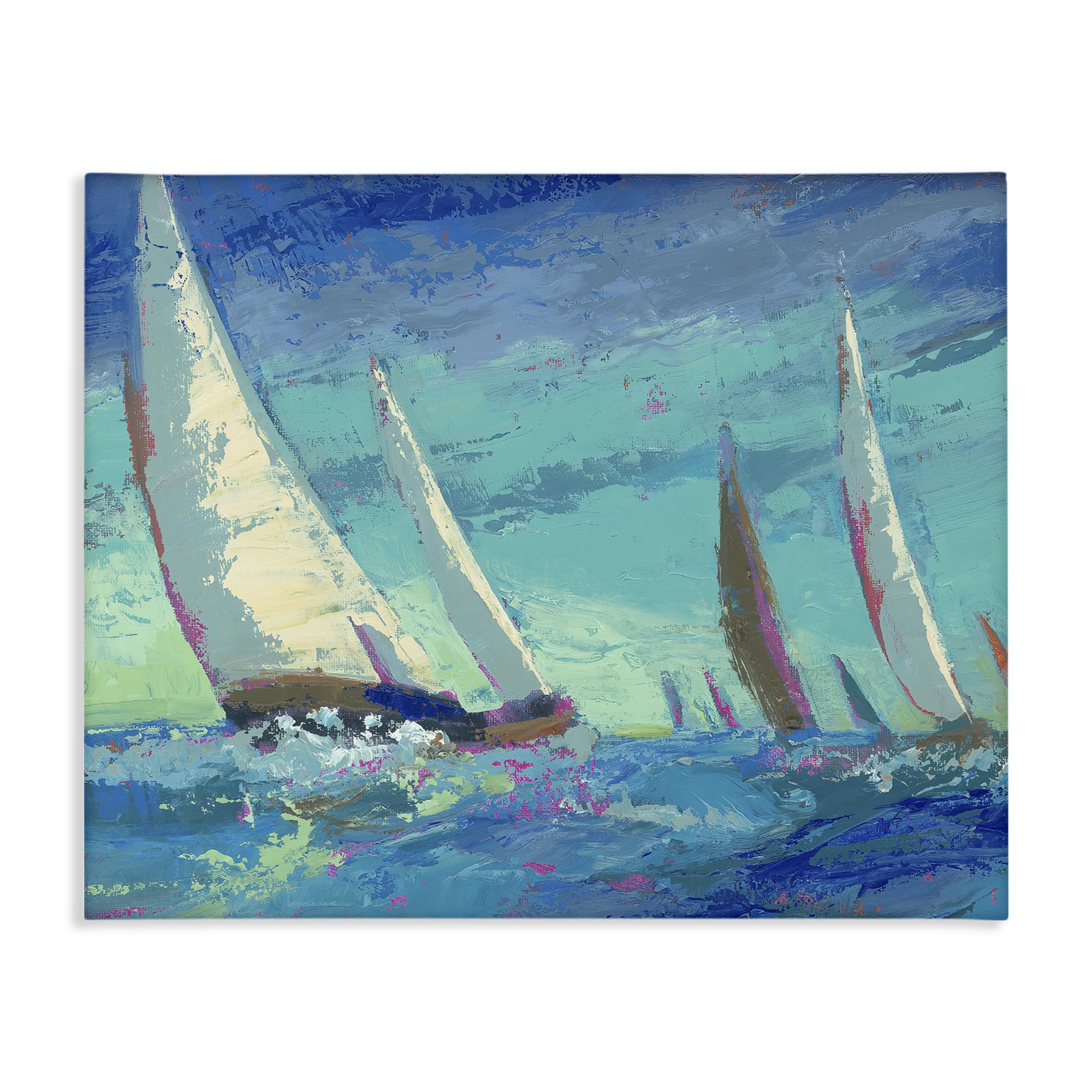 'Abstract Expression Regatta'| Canvas Art