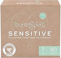 Vista 9 de Earth & Eden Sensitive Pañales ecológicos e hipoalergénicos Talla 1 176