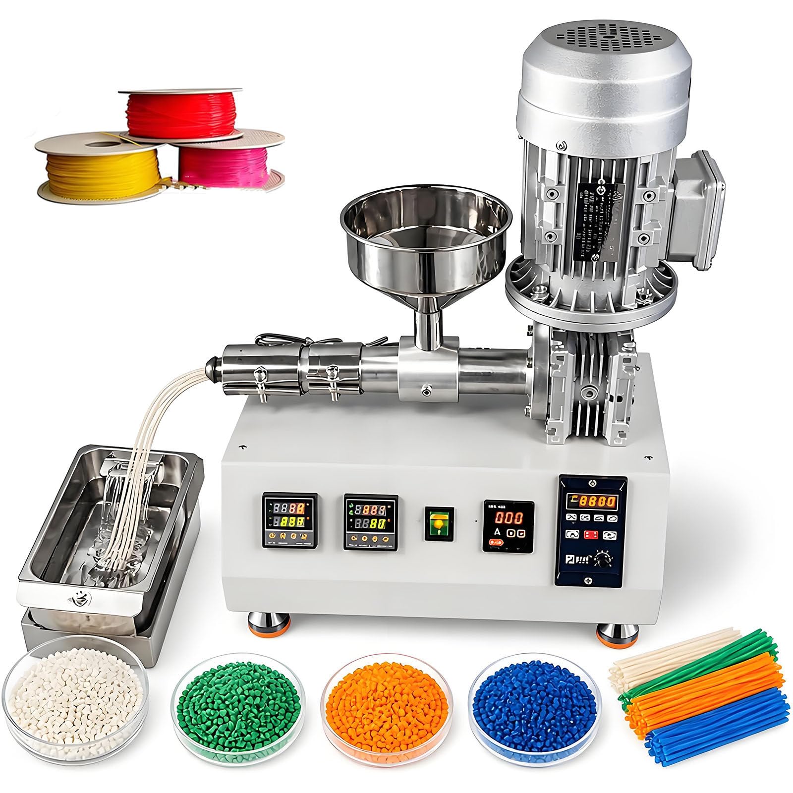 1000W Máquina Extrusora Filamento Impresora 3D,Producción 500-1000 G/H