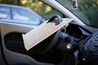 Vista 4 de The Executive steering wheel desk measures 17” 3/4” × 13 7/8” provides a stable surface for most laptops, tablets, phones, and paperwork.