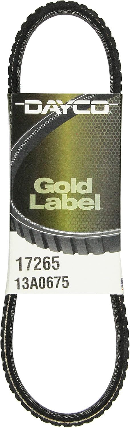 Dayco 17265 Fan Belt , Black