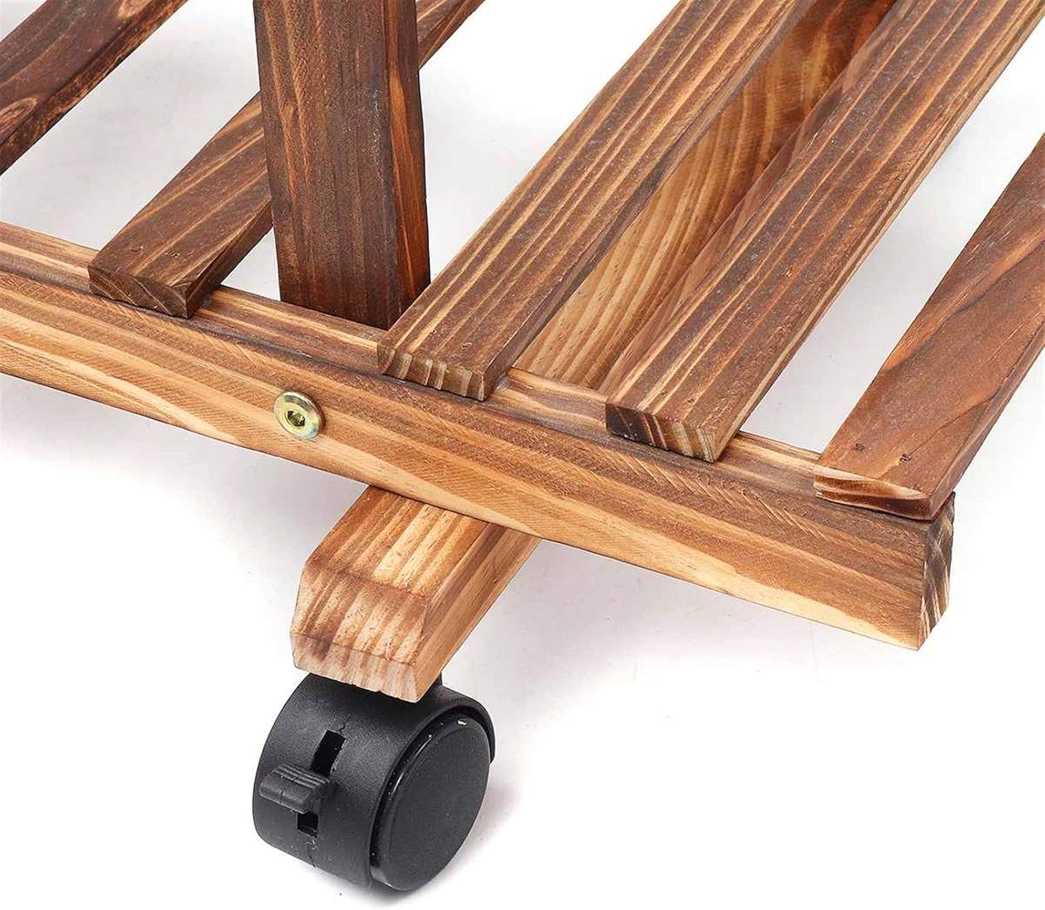 6 Tiers Wooden Plant Shelves Storage Rack Display Shelf Home Indoor Outdoor Yard Garden Patio Balcony Furniture Flower Planter