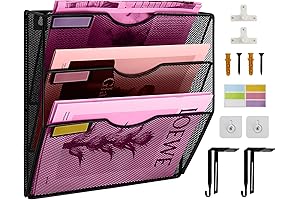 3-Pocket Hanging Organizer Cubicle File Holder