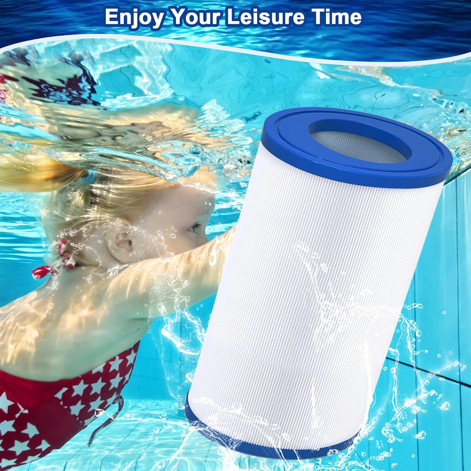 Oval Spa Filter Compatible with PDM30 Dream Maker Hot Tubs 461269, Filbur FC9940, 30 sq.ft Hot Tub Filter Cartridge 2PACK - Image 8