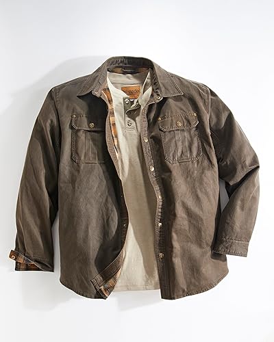 Miniatura 7 de Venado Cotton Suede Concealed Carry Shirt Jacket