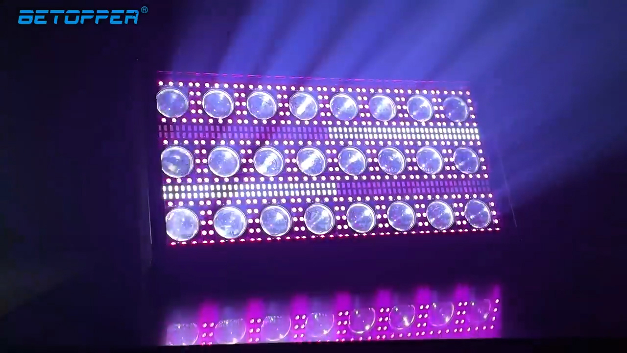 Image of BETOPPER Stage Lighting 120W Par Light RGBW 4-in-1 Stage Lights, DJ Light DMX for Concert and Events,8 Packs