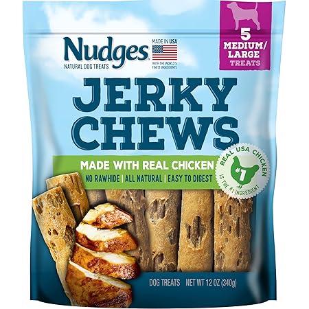 nudges chicken jerky