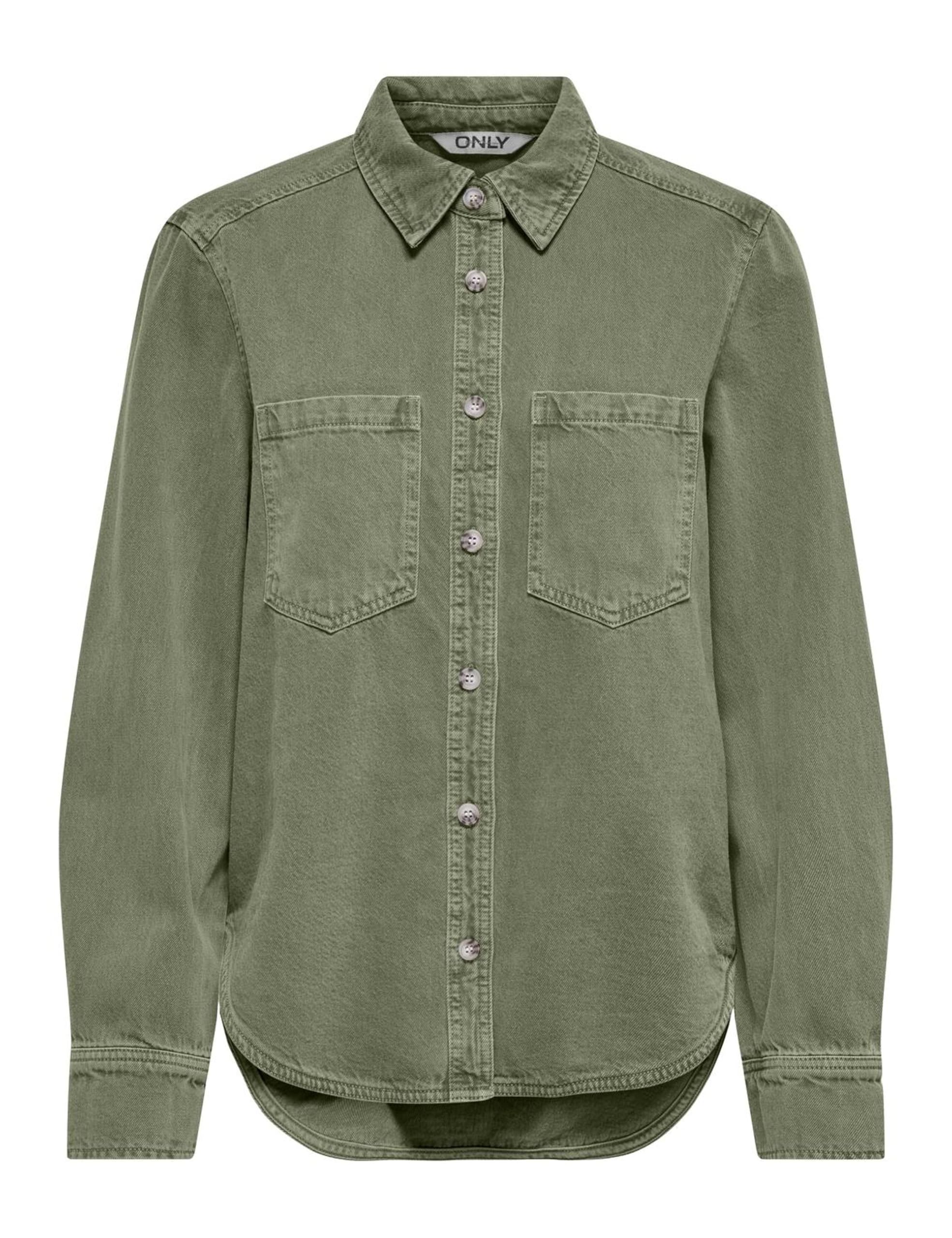 ONLY Fitted Shirt Onlsilla L/S-Maglietta Aderente CC Pnt Donna