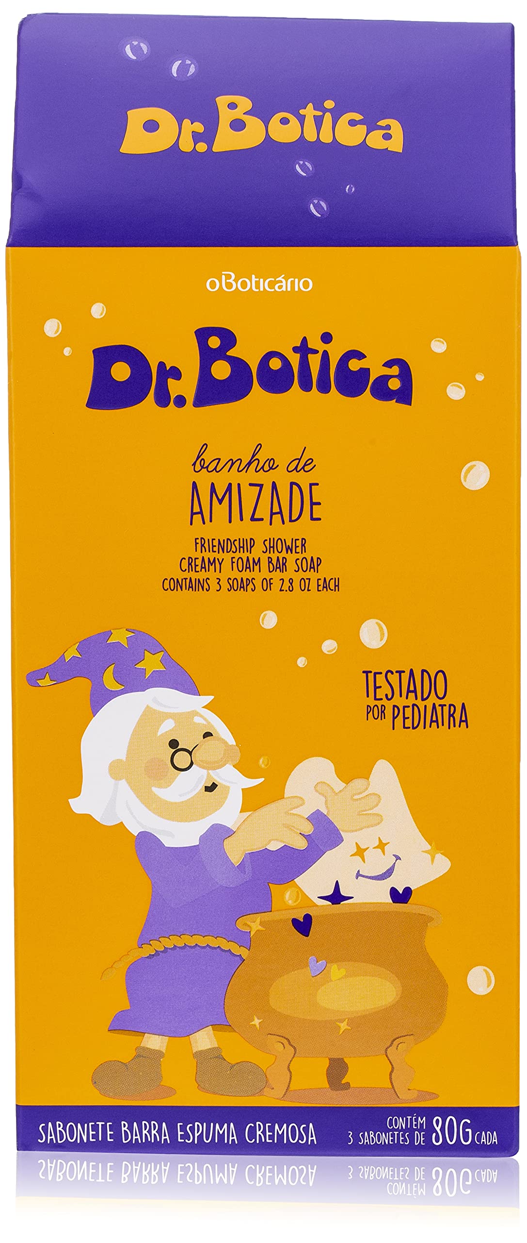O BoticarioDr. Botica Friendship Shower Bar Soap, 3X80 G