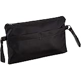 Sammons+Preston+Black+Vinyl+Side+Pouch+for+Wheelchairs%2C+Rollators%2C+and+Walkers%2C+Attachable+Portable+Bag+with+Pocket%2C+Wheelchair+Accessories+for+Storage%2C+Travel+Storage+Tote%2C+Rollator+Pouch+with+Straps