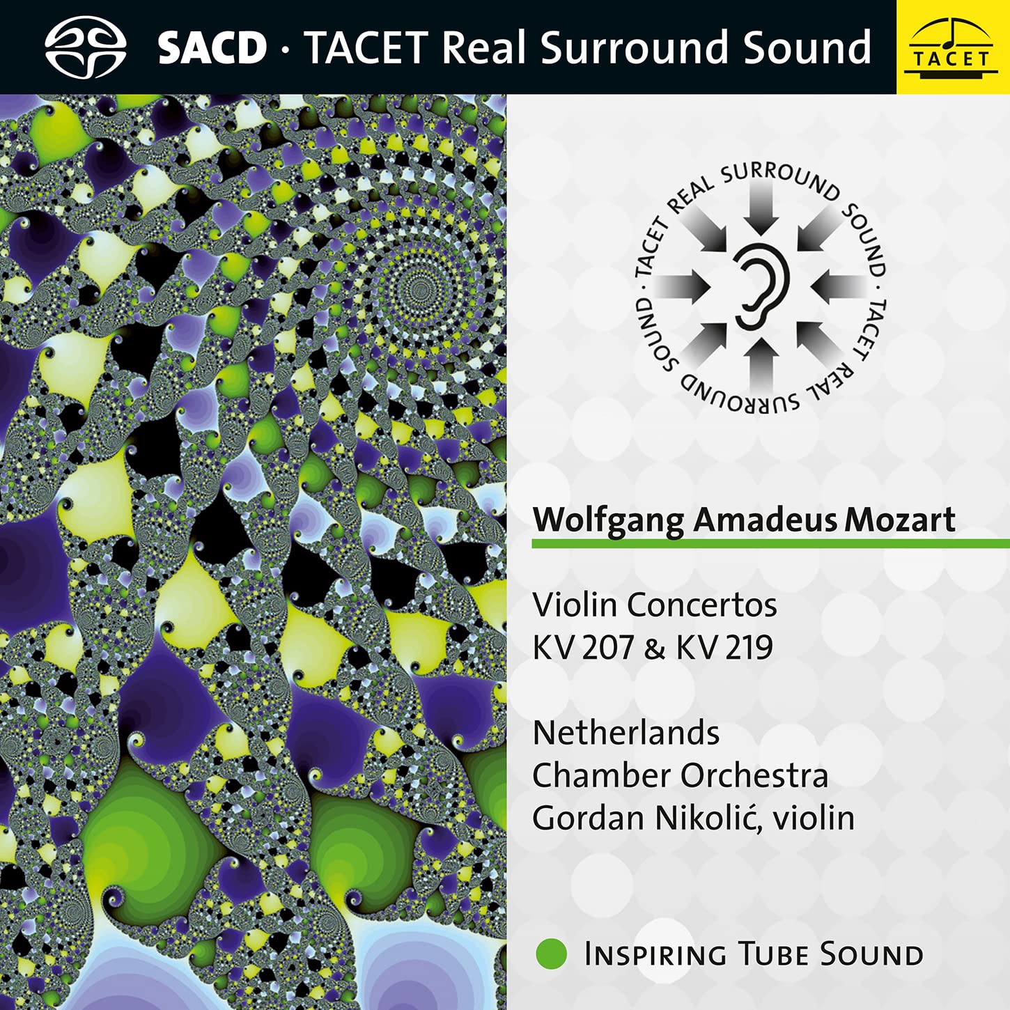 Wolfgang Amadeus Mozart, Violin Concertos KV 207 & KV 219